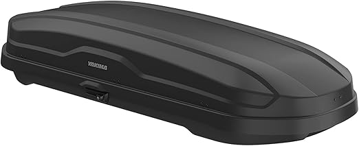 Yakima Roof Cargo Carrier, Vehicle Rooftop Hard Shell Travel Storage Box with SKS Lock, SkyBox NX XL, 18 Cubic Feet, Black
