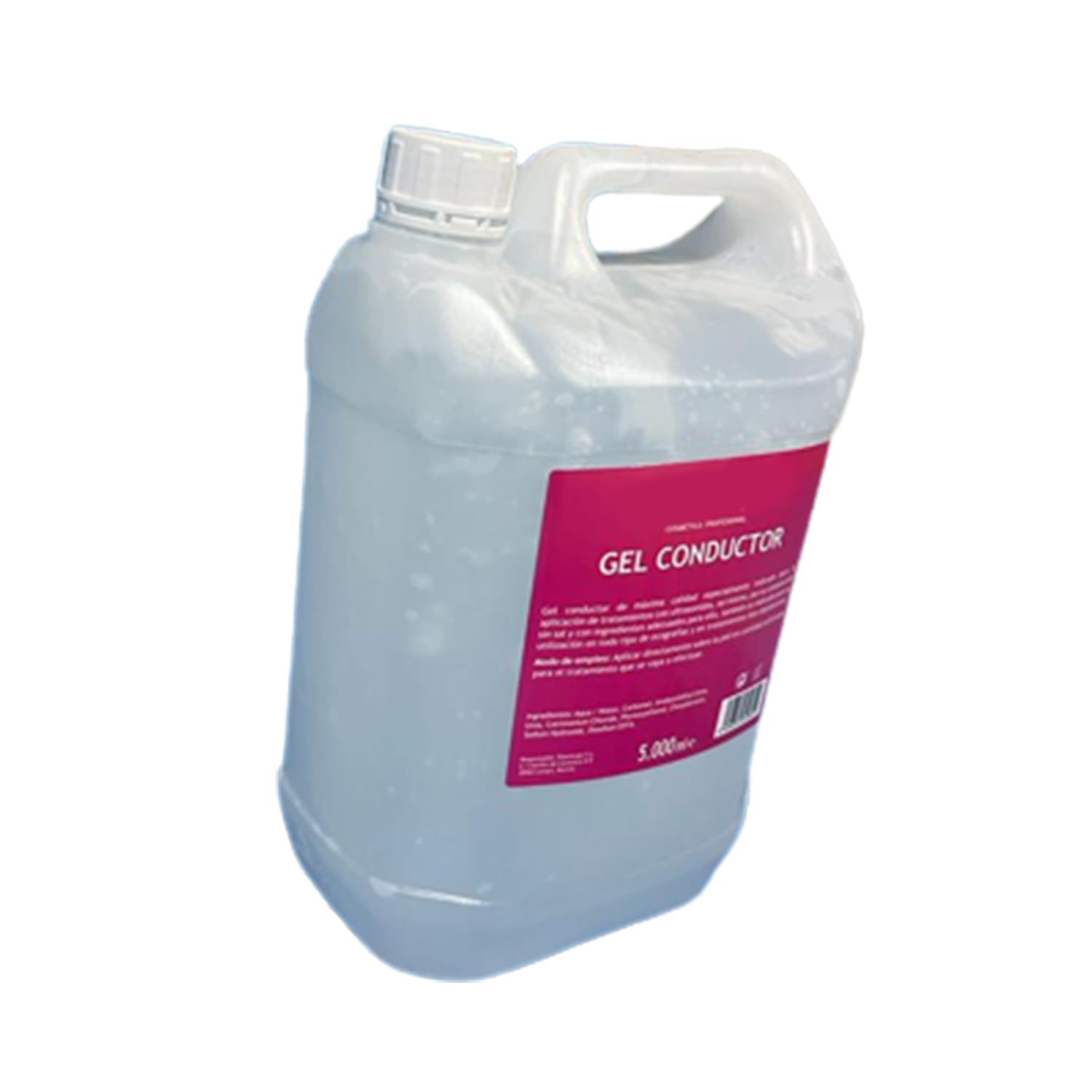 Gel conductor ultrasonidos 5L + Válvula | Gel par Electroterapia, radiofrecuencia.