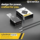 Nu Republic Cybotron 100W GaN Charger (4-Port) — view 5