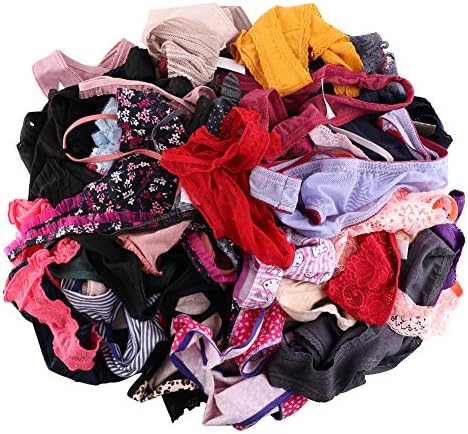HORIOL Womens Variety Of Thongs Sexy G-Strings Lace T-Back Panties