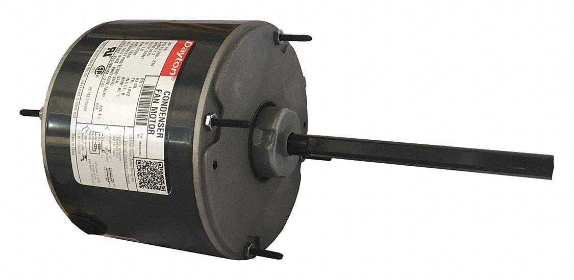 Condenser Fan Motor, 1/6 HP, 1075 rpm, 60Hz