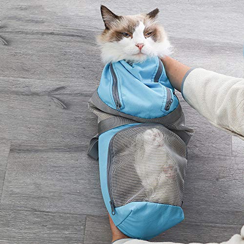 Extaum Portador de estilingue de gato,Pet Dog Cat Sling Carrier Hands Free Puppy Saco de Viagem Ao A