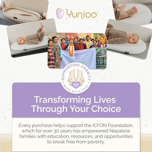 Yunioo Foldable Baby Changing Pad 29” x 15” - Waterproof & Ultra Soft Mattress for Diaper Changing Station - Portable Table Topper & Moses Basket Replacement - Easy to Clean by Yunioo - Image 9