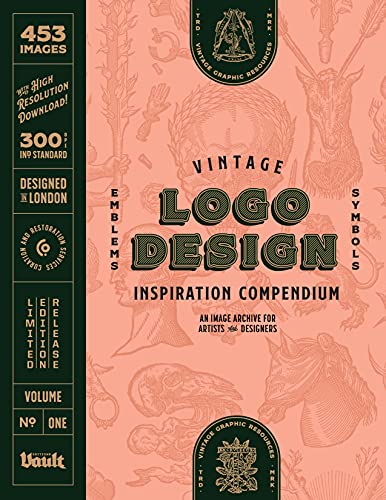 Vintage Logo Design Inspiration Compendium: An Image Archive for Artists and Designers (English Edition)