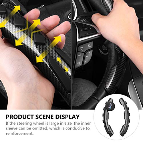 FAVOMOTO Tampa Do Volante Do Carro de Silicone Reforço Universal Do Spinner da Roda Acessórios para