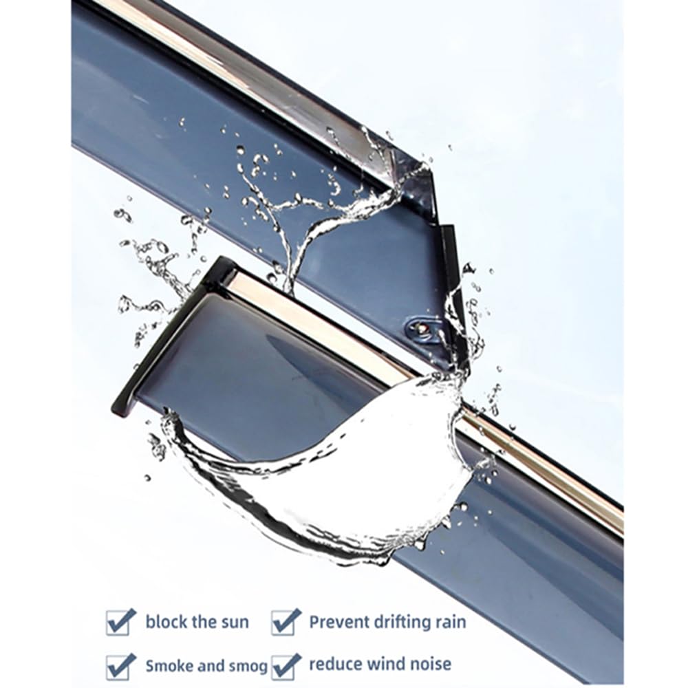 Deflettori Aria G3 Per Mazda 6 - Fume Oscurato, Antiturbo, Montaggio Rapido - Foto 6