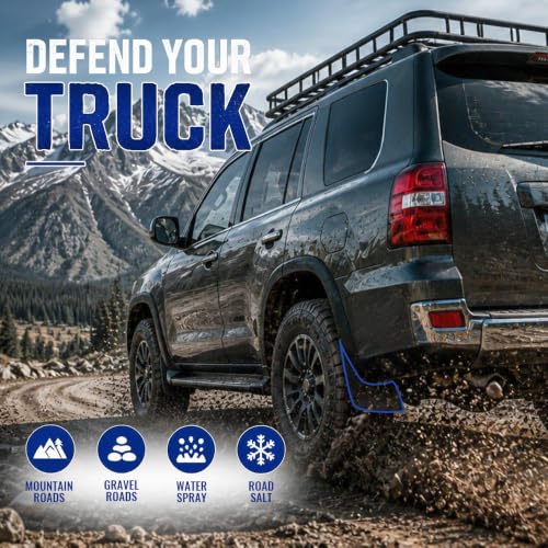 Image of PIT66 Splash Guards Mud Flaps Fit GMC Sierra Yukon 2007-2014 4PCS