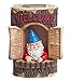 Gnome"Welcome" Garden House Outdoor Decor Stump with Solar Lights by Bo Toys