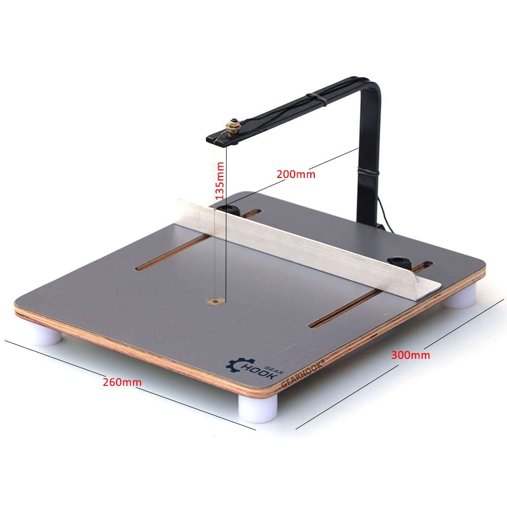 GEARHOOK® Hot Wire Foam Cutter 12 X 10 Inches Size, Electric Styrofoam- Thermocol Cutter 1