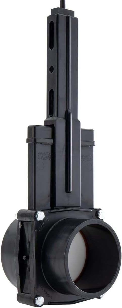 RecPro RV 3" Waste Valve | Holding Tank Termination Valve | 6-ft or 8-ft Release Handle (96" Pull Cable)