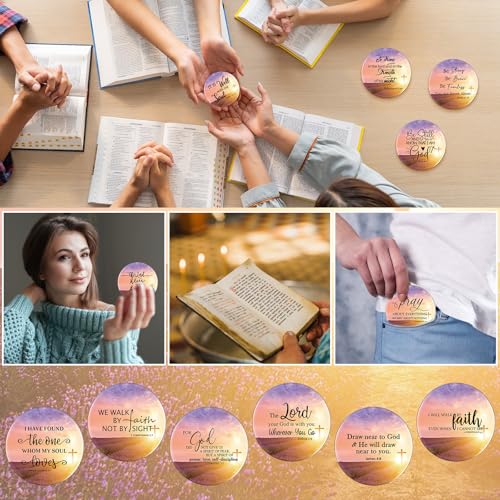 Espejos compactos para maquillaje estilo cristiano pack 100 miniatura 6
