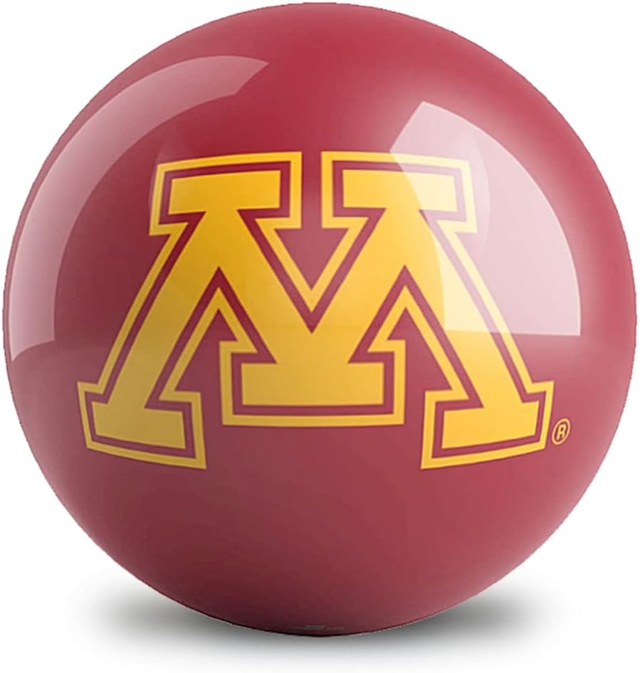 Minnesota Golden Gophers Bowling Ball 8lbs
