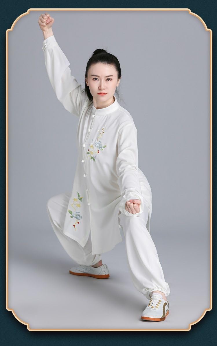 HEARTTOUCH Tai Chi Uniform Clothing Qi Gong Martial Arts Wing Chun Shaolin Chinese Kung Fu Clothing Training Cloths Tang Suit