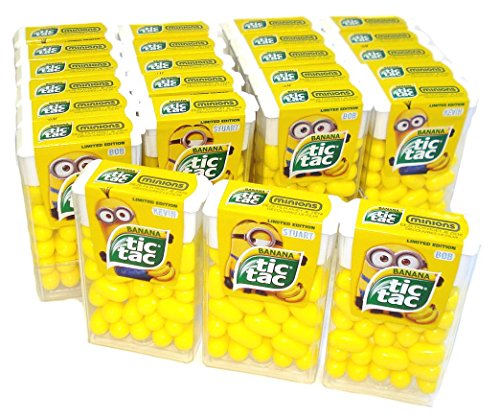 Tic Tac Minion Limited Edition Pack of 10 (Banana Flavor)