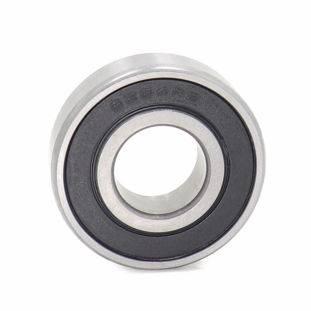 ZBJGBUIA 6204 Hybrid Ceramic Bearing 20 * 47 14 mm Industry Motor Spindle 6204HC Hybrids Si3N4 Ball Bearings 3NC 6204RS
