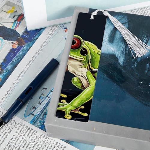 Marque-pages grenouille : lot de 6, cadeau idéal pour lecteur