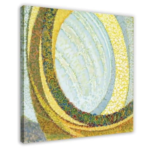 Art Kupka Cosmic Spring : tableau abstrait vintage coloré pour décoration murale