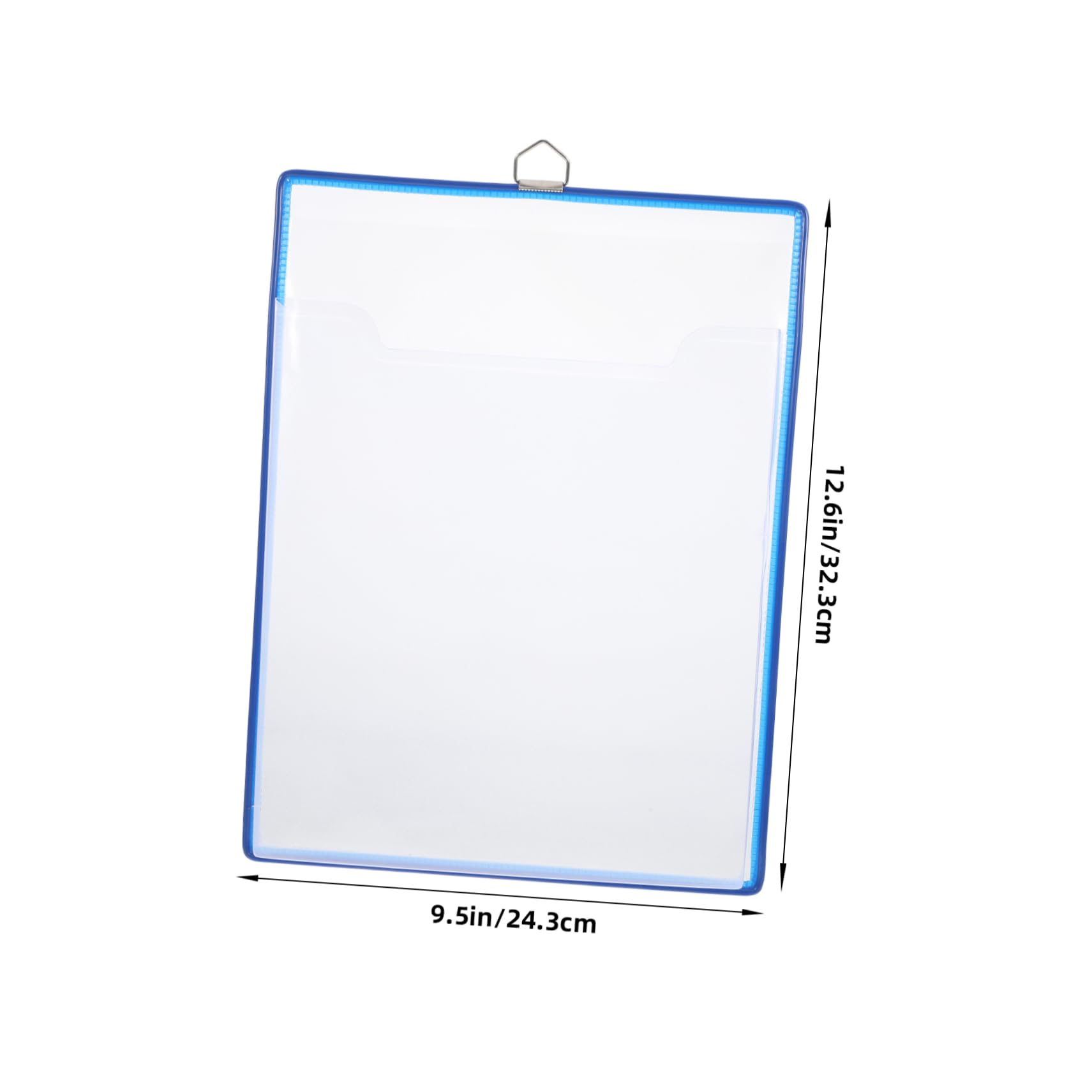 SHOWERORO Hanging File Organizer Plastic Document Bag for Efficient Home Office Storage Wall Mounted File Holder for Documents Magazines and Homework Maximize Vertical
