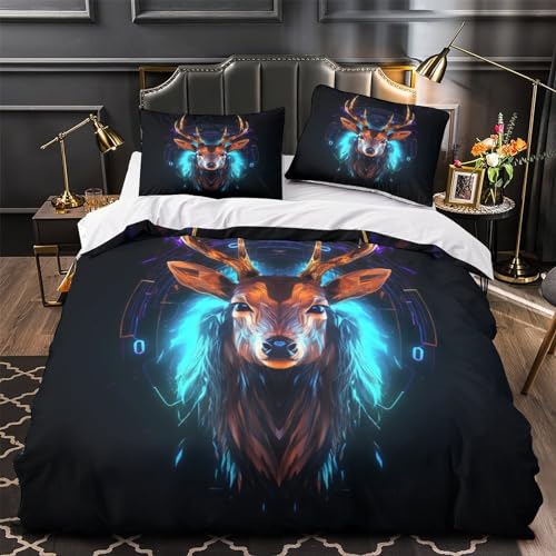 Housse de couette 220x240 Antelope en microfibre de qualité supérieure douce