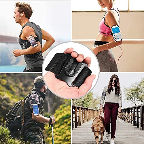 Phone Running Armband Phone Holder, 2 In 1 Arm Band Wrist Band For All Iphone All Samsung Phone All Huawei All Google Xiaomi Lg (Black, Fits For 4.0'' - 7.0'' Smartphone, With Free Extender Strap) #TOP5