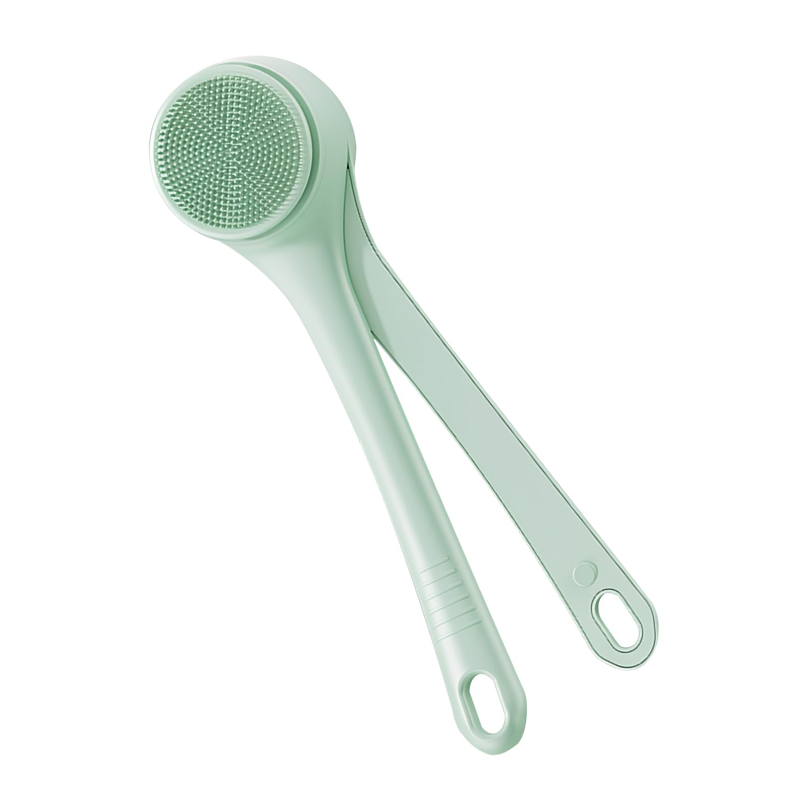 Elektrische Rückenbürste Wasserdicht Automatische Duschbürste mit 4 Bürstenköpfen für Ganzkörper Peeling Massage