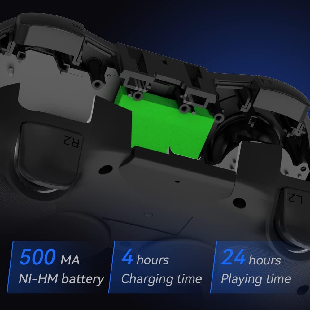 ShanWan Manette Telephone pour Android/iOS, Manette Smartphone avec Support, Manette de Jeu Mobile Bluetooth pour PS Remote Play Xbox Cloud Steam Link GeForce NOW MFi Apple Arcade Games