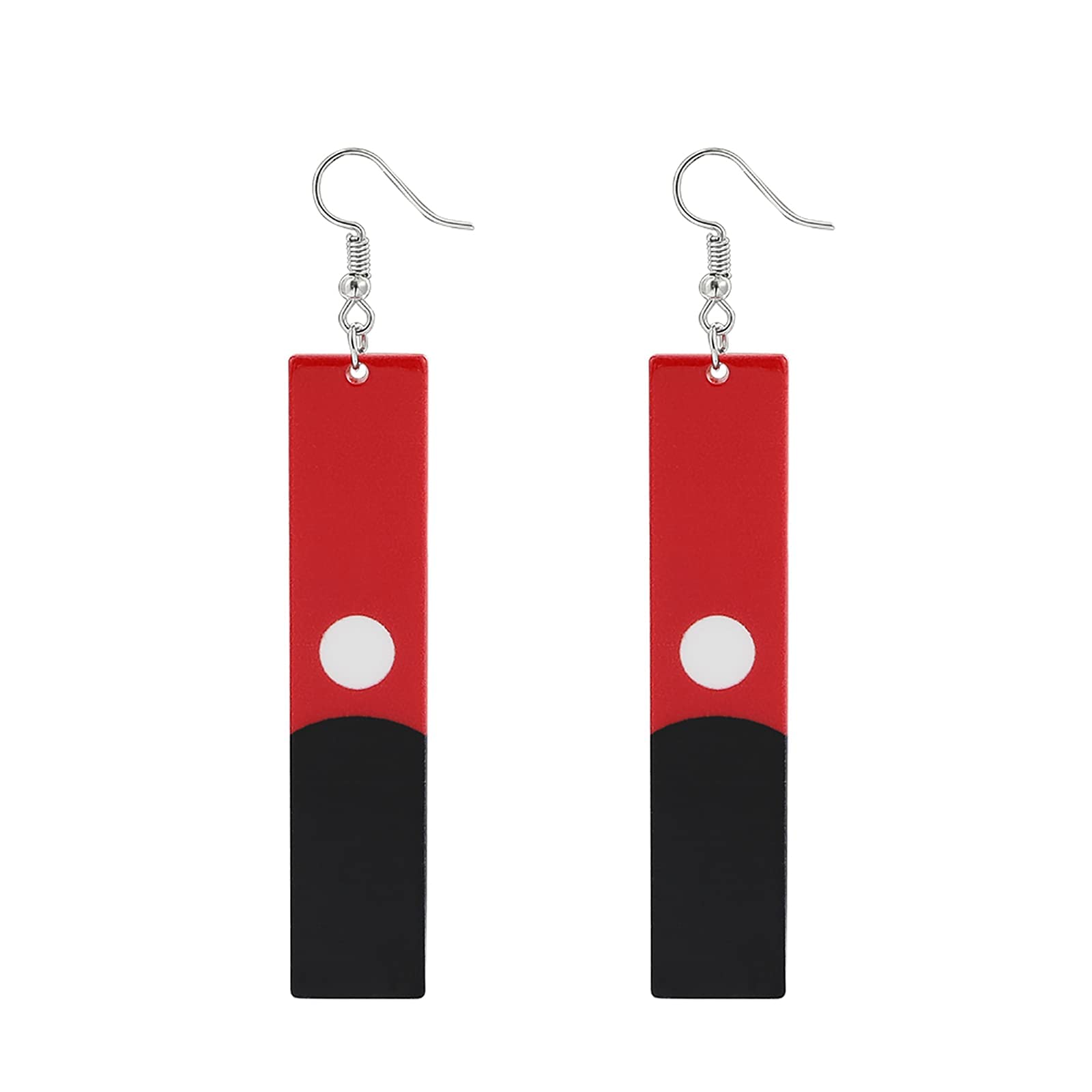 Buy Anime Earrings Demon Slayer Tanjiro Hanafuda Earrings for Men Women
