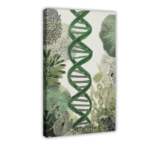 Poster biologie moléculaire 40x61 cm toile éducative académique pour bureau
