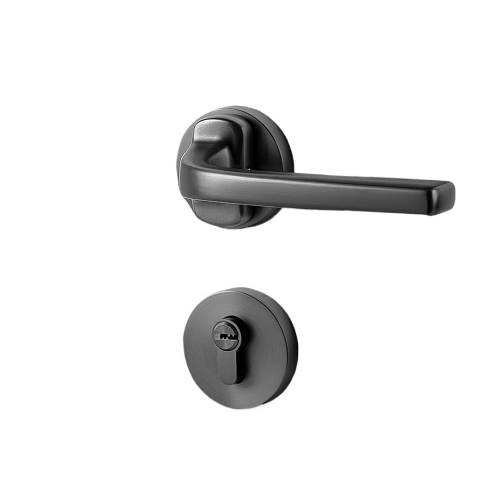 BSAXITHZB Silent Safety Door Lock Split Handle Furniture Hardware(KY-Gold)