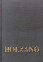 Bernard Bolzano Gesamtausgabe / Einleitungsbande. Band 1: Bernard Bolzano. Ein Lebensbild 3772800750 Book Cover