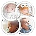Jenesis Baby Silicone Pacifier and Pacifier Clip Set 4 Pacifiers and 4 Clips, 0-6 Months 6-18 Months- Gender Neutral Baby Unisex Colors, BPA Free