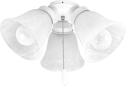 Progress Lighting AirPro Collection - Lámpara de techo con tres luces