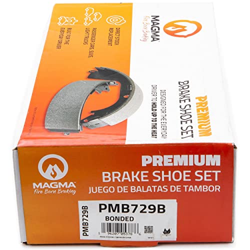 Image of MAGMA Premium PMB729B Bonded Shoes, Rear