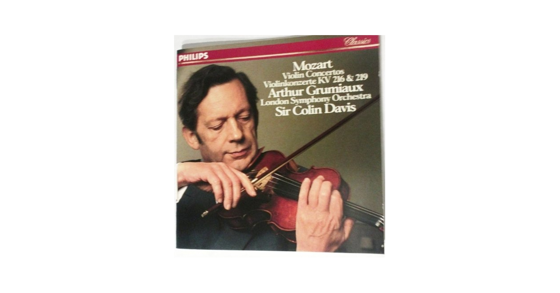 Amazon.com: Mozart: Violin Concertos, KV. 216 & 219: CD 和黑