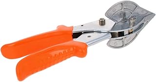 Jutagoss Multi Angle Miter Shear Cutter 45 Degree To 135 Degree Adjustable Angle Cutter Multi Purpose Trim Shears Chrome Plated 1Pcs
