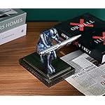 Knight Pen Holder Pen Stand Desk Organizers and Accessories Resin Pencil Holder as Gift with a Fancy Pen for Office and Home Desk Organizer (Blue) - Image 4
