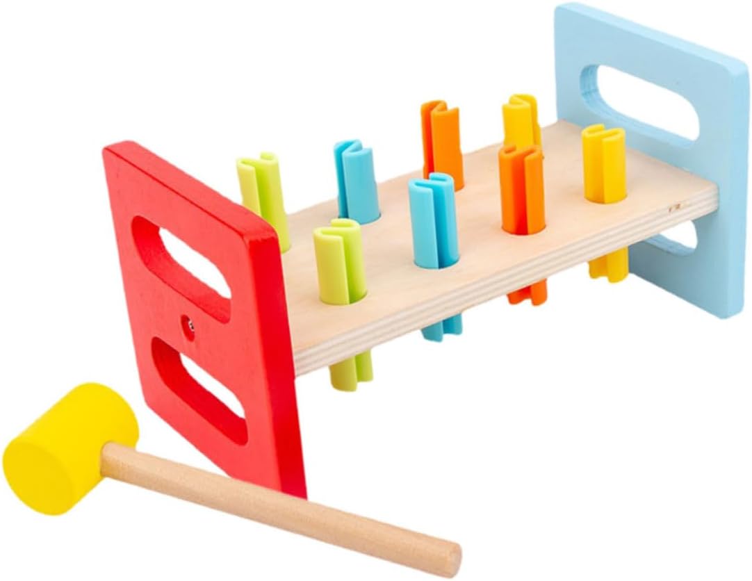 2Pcs Hammer Hammers for Interactive Whack Game for Skill Development Hand-Eye Coordination Safe Educational Play Tool for Boys