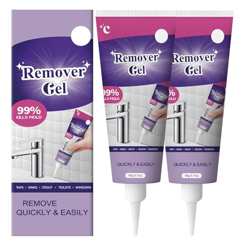 Flaurix 2Pcs Cleaning Remover Gel,Powerful Household Cleaning Gel,Multi-Surface Remover Gel for...