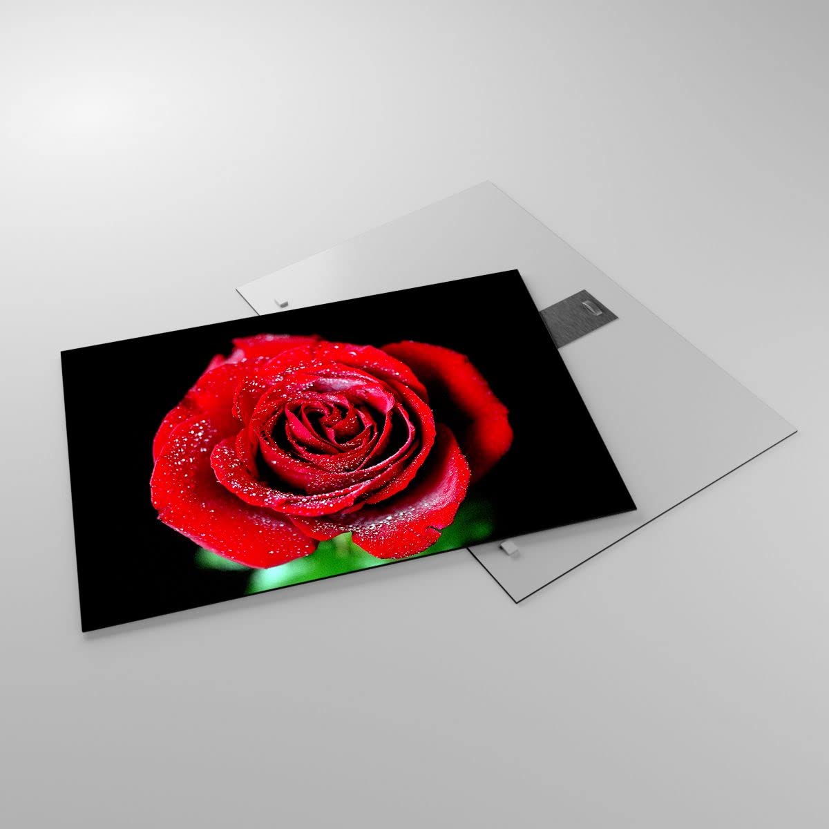 Vidrios Decorativos Tridimensional Espiral Marrón Cuadro