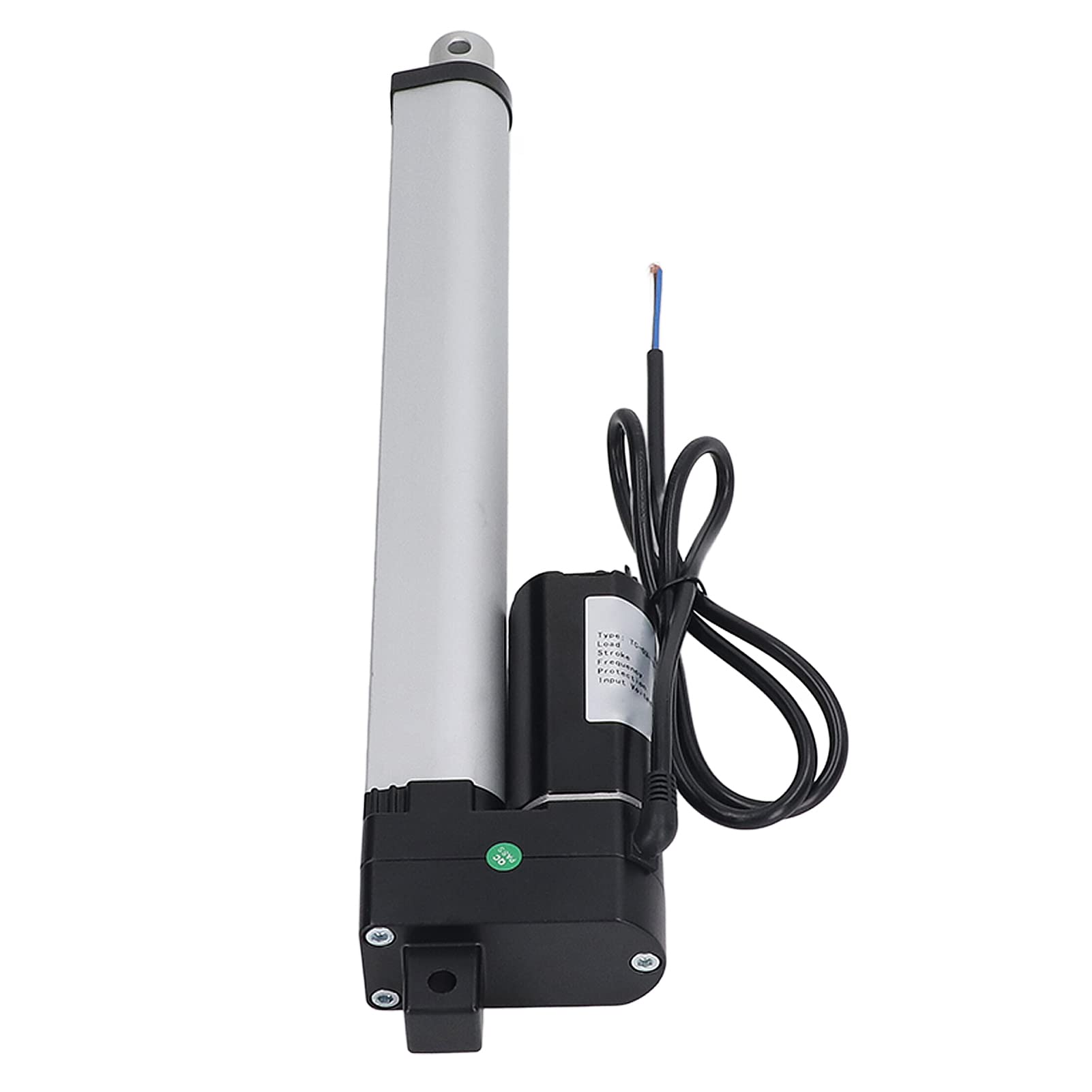 Keenso Actuador Lineal Eléctrico de Alta Velocidad, de 350 Mm, 3000 N, para Elevación Industrial y Camas Eléctricas, Construcción Duradera (24V)