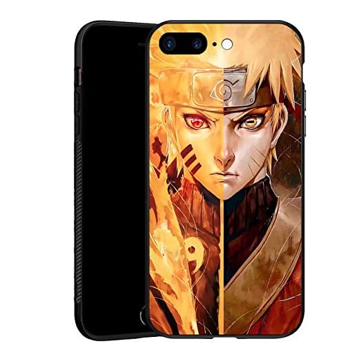 Compatible avec iPhone 7 Plus / 8 Plus étui pour téléphone Coque en Silicone Anti-Chocs, Noir TPU Noir Doux