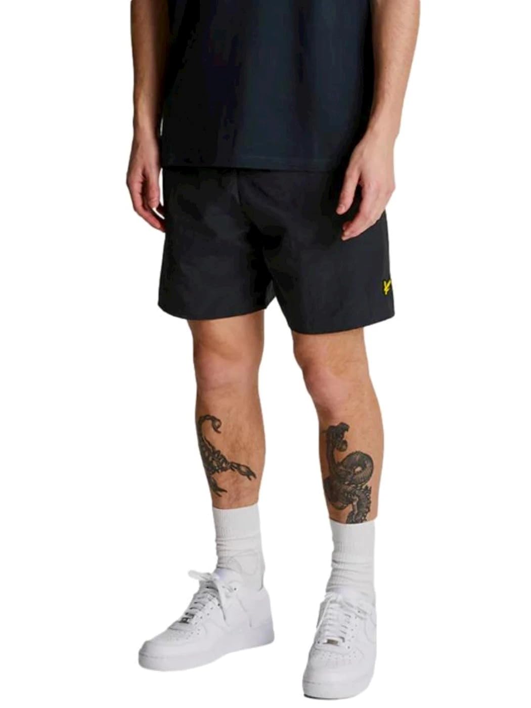 Lyle & Scott Eagle Logo Swim Shorts Dark Navy SH1204VB M