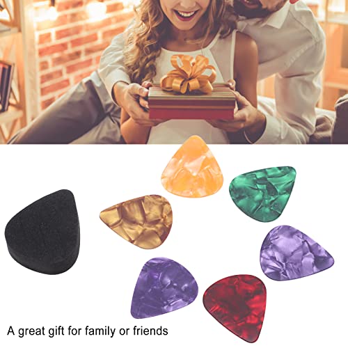Kit de support de médiator, sac EVA 6 pièces médiators en celluloïd facile à coller ensemble de médiators de guitare… - Les Beatles, Paul McCartney, John Lennon, RIngo Starr, George Harrison Kit de support de médiator, sac EVA 6 pièces médiators en celluloïd facile à coller ensemble de médiators de guitare… – Image 4