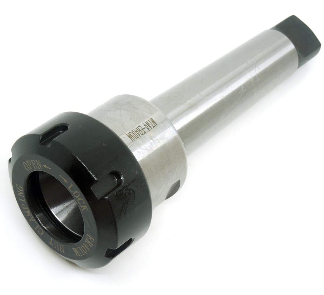 MT4 ER40 Morse Spindle Taper Flat tail shank collet chuck tool
