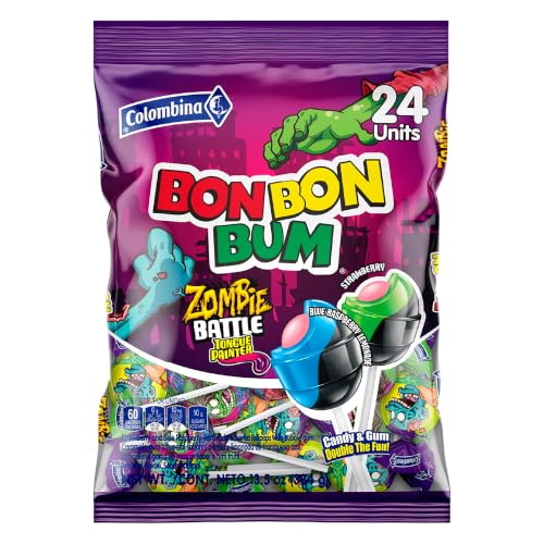 Colombina Bon Bon Bum Halloween Lollipops...