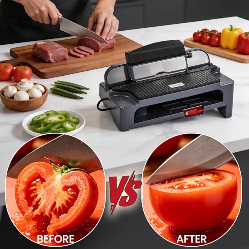 Image of Knife Sharpener,3 Stage Kitchen Knife Sharpener,Adjustable Multi-Angle Guide Knife Sharpening Stone,Gifts for Women Men,Magnetic Manual Knife Sharpening Kit,Diamond & Pulpstone & White Corundum