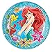 Unique Party 71521 Lot de 8 assiettes de fête Disney Princesse Ariel Petite Sirène 23 cm