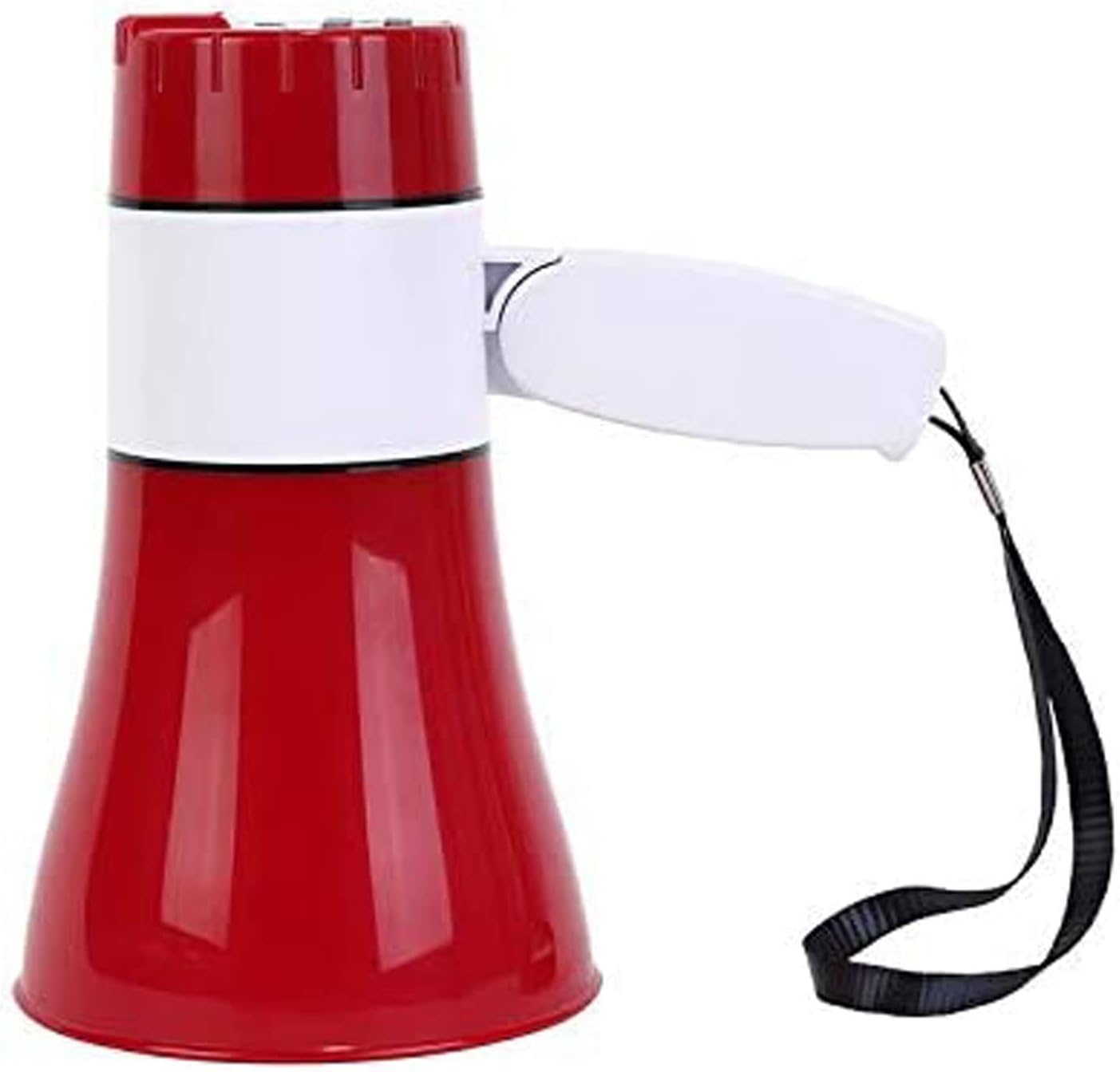 Portable Megaphone Portable Megaphone Speaker USB Handheld Bullhorn 20 Watts Extra Loud Megaphone with Built-in 240s Recording Adjustable Volume Speaker Siren Bullhorn