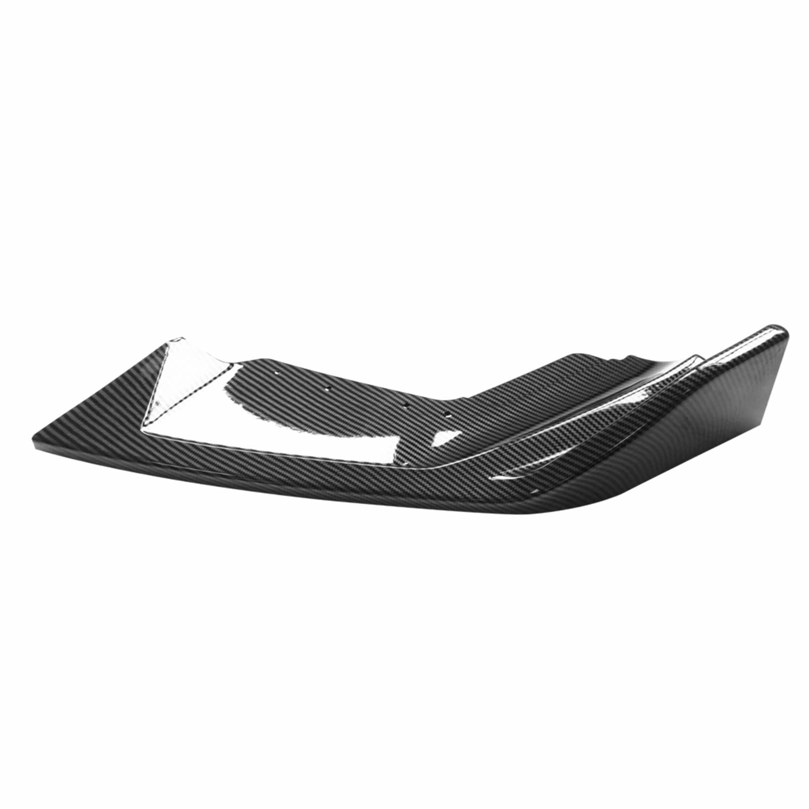 Front Bumper Spoiler Lip Compatible With M/W F87 M2 2019-2021 Competition Carbon Fiber Look/Gloss Black Performance Splitter Blade(Glossy Black - View #2