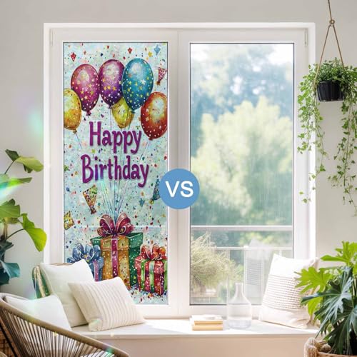 Película de privacidad para ventana arcoíris multicolor miniatura 6